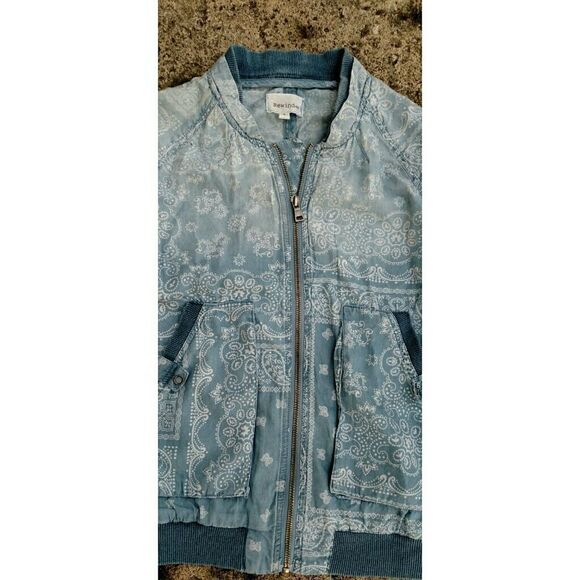 NWT Rewind chambray bandana jacket. Size small - Picture 2 of 2